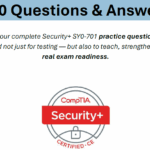 CompTIA Security+ SY0-701100 Questions & Answers